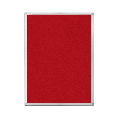 Versare Hush Panel Configurable Cubicle Partition 3' x 4' Red Fabric 1850321